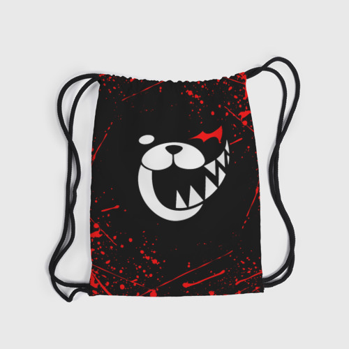 Рюкзак-мешок 3D Monokuma красные брызги - фото 6