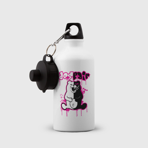 Бутылка спортивная Monokuma розовые подтеки - фото 3