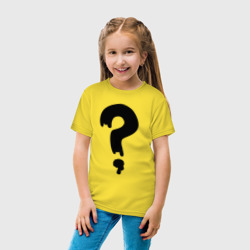 Детская футболка хлопок Знак вопроса - фото 2