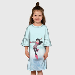 Детское платье 3D Фигурное катание - фото 2