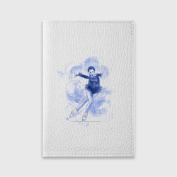 Обложка для паспорта матовая кожа Фигурное катание