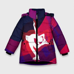 Зимняя куртка для девочек 3D Фигурное катание