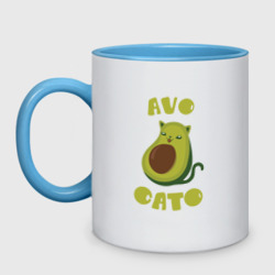 Кружка двухцветная AvoCato