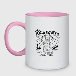 Кружка двухцветная Камчатка