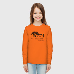 Детский лонгслив хлопок All a Need is dinosaur - фото 2