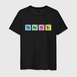 Teacher – Мужская футболка хлопок с принтом купить со скидкой в -20%
