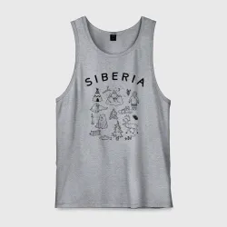 Мужская майка хлопок Siberia
