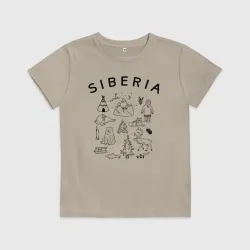 Детская футболка хлопок Siberia