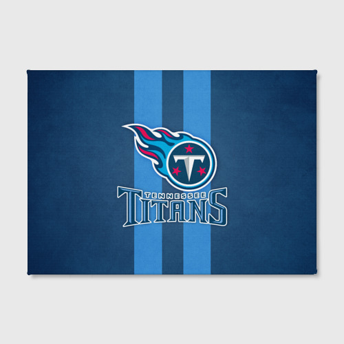 Холст прямоугольный Tennessee Titans, цвет 3D печать - фото 2