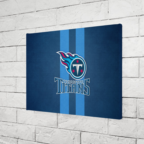 Холст прямоугольный Tennessee Titans, цвет 3D печать - фото 3