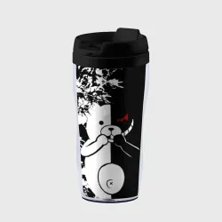 Термокружка-непроливайка Monokuma держит руки