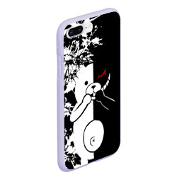 Чехол для iPhone 7Plus/8 Plus матовый Monokuma держит руки - фото 2