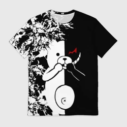 Мужская футболка 3D Monokuma держит руки