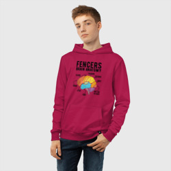 Детская толстовка хлопок Fences Brain Anatomy - фото 2