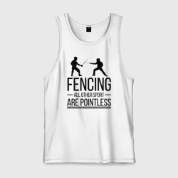 Мужская майка хлопок Fencing