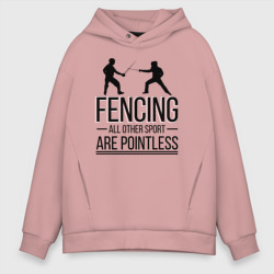 Мужское худи Oversize хлопок Fencing