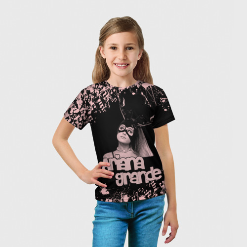 Детская футболка 3D Ariana Grande, цвет 3D печать - фото 5