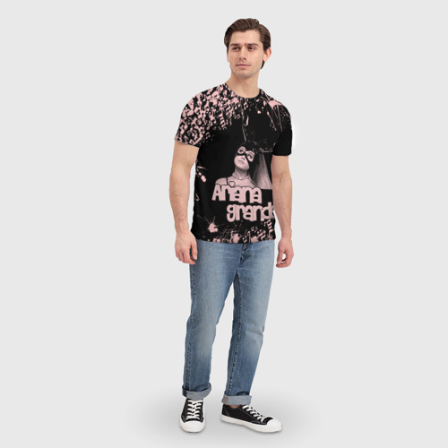 Мужская футболка 3D Ariana Grande, цвет 3D печать - фото 5