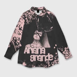 Мужская рубашка oversize 3D Ariana Grande