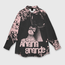 Женская рубашка oversize 3D Ariana Grande