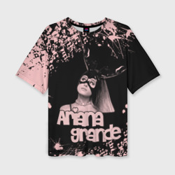 Женская футболка oversize 3D Ariana Grande