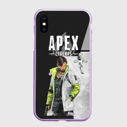 Чехол для iPhone XS Max матовый Apex Legends