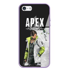 Чехол для iPhone 5/5S матовый Apex Legends