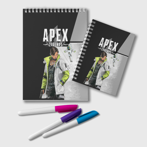 Блокнот Apex Legends, цвет клетка