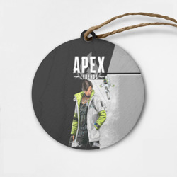 Деревянная игрушка круг Apex Legends