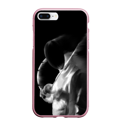 Чехол для iPhone 7Plus/8 Plus матовый Fencer, цвет розовый