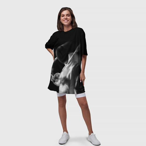 Платье-футболка 3D Fencer, цвет 3D печать - фото 5