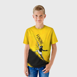 Детская футболка 3D Fencing - фото 2