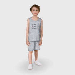 Детская пижама с шортами хлопок Виды оружия для фехтования - фото 2