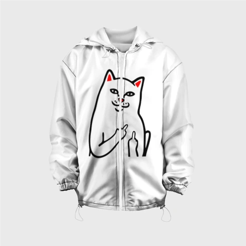 Детская куртка 3D Meme Cat