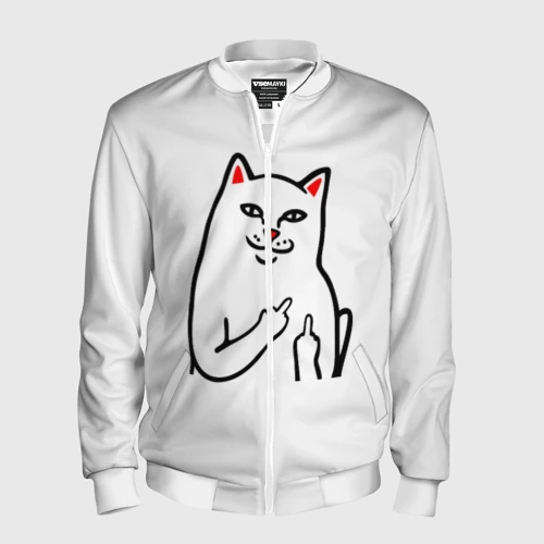 Мужской бомбер 3D Meme Cat
