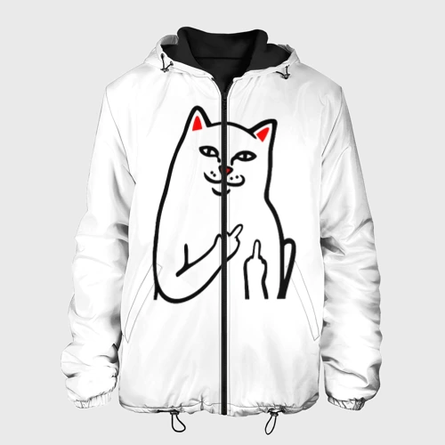 Мужская куртка 3D Meme Cat