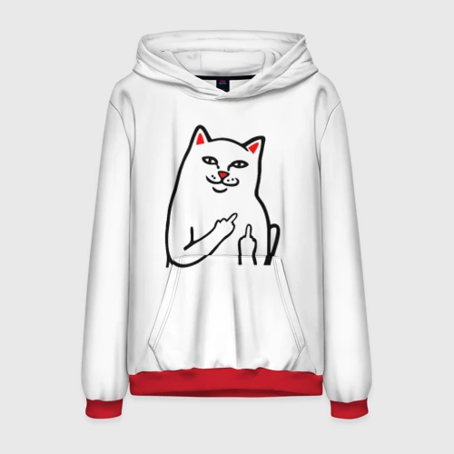 Мужская толстовка 3D Meme Cat