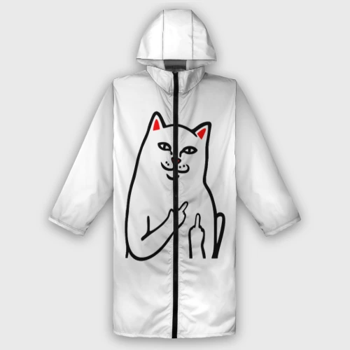 Дождевик унисекс 3D Meme Cat