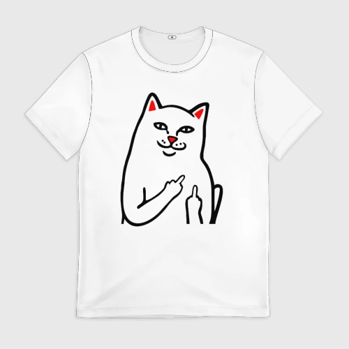 Мужская футболка 3D Meme Cat