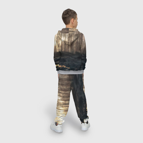 Детский 3D костюм с принтом STALKER 2, вид сзади #2