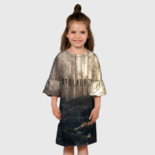 Детское платье 3D Stalker 2, цвет 3D печать - фото 4