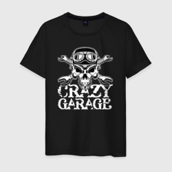 Мужская футболка хлопок Crazy garage