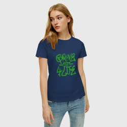 Женская футболка хлопок Grove Street - фото 2