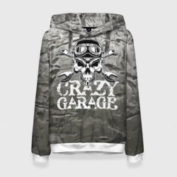 Женская толстовка 3D Crazy garage