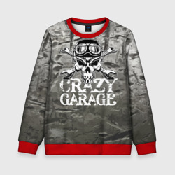 Детский свитшот 3D Crazy garage