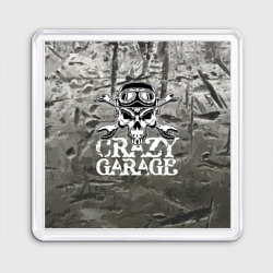 Магнит 55*55 Crazy garage