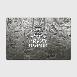 Головоломка Пазл магнитный 126 элементов Crazy garage