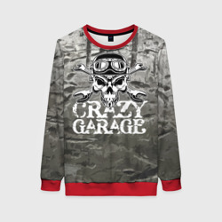 Женский свитшот 3D Crazy garage