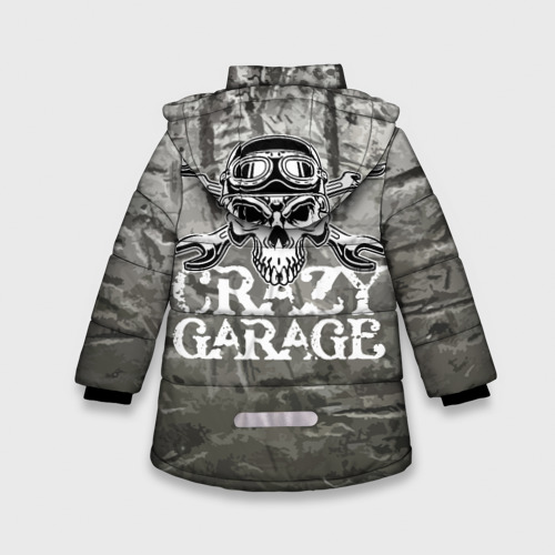 Зимняя куртка для девочек 3D Crazy garage, цвет красный - фото 2