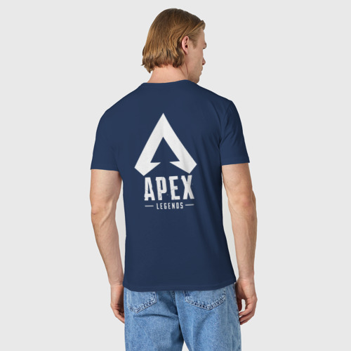 Мужская футболка хлопок Apex Legends на спине - фото 4